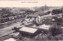 71 - Saone Et Loire - CHAGNY - Le Depot Des Machines A La Gare - Chagny