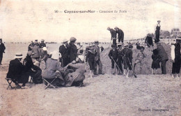 80 - Somme - CAYEUX Sur MER - Concours De Forts Sur La Plage - Cayeux Sur Mer