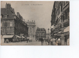 Cpa - 59 - Lille - La Rue Des Manelliers -  A VOIR - Lille