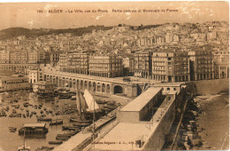 ALGERIE - ALGER - 182 - Vue Du Phare, Boulevard De France - Collection Régence A. L. édit. Alger (Leroux) - - Alger