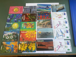 - 3 - 20 Different Phonecards Many Thematic - Lots - Collections