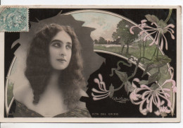 Carte Postale Ancienne Artiste Rita Del Erido  - Photographie Reutlinger - Artistas