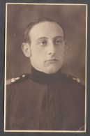 Kingdom Of Yugoslavia - Army Officer, Real Photo PC Osijek, Year 1921 - Uniformen