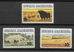 USA 1973.  Rural America Sc 1504-06  (**) - Neufs