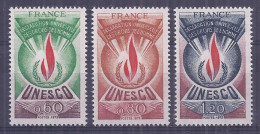 Francia 1975. YT = Ser 43-45 -  (**). Unesco - Mint/Hinged