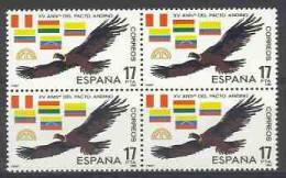 Spain 1985 - Pacto Andino Ed 2778 Bloque (**) - Ongebruikt