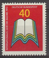 Germany 1972. Año Del Libro M=740 Y=590  (**) - Ongebruikt