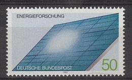 Germany 1981. Energia Renovable M=1101 Y=933  (**) - Neufs