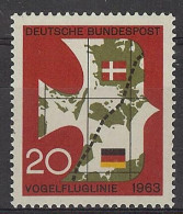 Germany 1963. Enlace Con Dinamarca M=399 Y=271  (**) - Nuevos