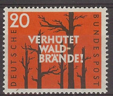 Germany 1958. Lucha Contra Incendios M=283 Y=155  (**) - Unused Stamps