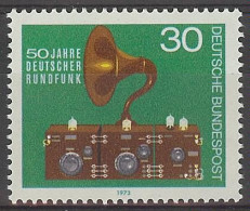 Germany 1973. Aniversario De La Radiodifucion M=796 Y=635  (**) - Nuovi