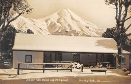 CPA AUSTRALIE / NOUVELLE ZELANDE / CARTE PHOTO / DAWSON FALLS HOUSE ANS Mt ESPOIR - Autres & Non Classés