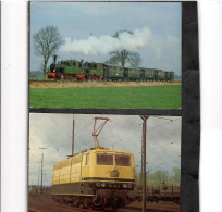 16705 -  4 CARDS  RAFFIGURANTI TRENI TEDESCHI - Strassenbahnen