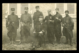 Guerre Militaire Carte Photo Soldats Et Officiers Du 97eme Regiment ( Format 9cm X 14cm ) - Regiments