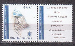 Z1240 - VATICANO SASSONE N°1326 - VATICAN Yv N°1322 ** - Unused Stamps