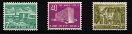 Berlin 121-123 Postfrisch Geprüft Schlegel BPP #KX765 - Altri & Non Classificati