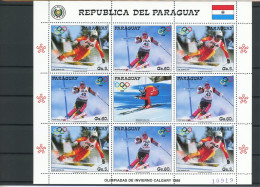 Paraguay Kleinbogen 4178-4179 Postfrisch Olympische Spiele #ID447 - Paraguay