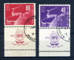 Israel 28-29 TAB Gestempelt #JK410 - Other & Unclassified