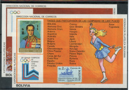 Bolivien Block 102-03 Postfrisch Olympia #HK847 - Bolivia