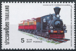 Thailand 835 Postfrisch Eisenbahn #IX258 - Tailandia