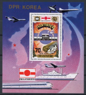 Korea Block 102 Postfrisch Briefmarkenausstellung #JM559 - Korea, North