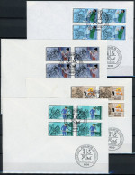 Berlin 754-57 Berlin Ersttagesbrief/FDC #HK746 - Other & Unclassified