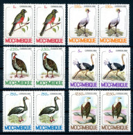 Mosambik Waag. Paare 771-776 Postfrisch Vögel #JP126 - Mosambik
