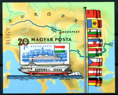 Ungarn Block 153 B Postfrisch Schiffe #JO851 - Andere & Zonder Classificatie