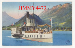 CPA - LAC D'ANNECY - Le Vapeur " France " N° 281 - L L - Annecy