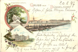 Gruss Aus Düsseldorf - Litho - Düsseldorf