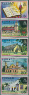 Tuvalu 1976 SG45-49 Christmas Church Set MNH - Tuvalu (fr. Elliceinseln)