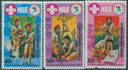 Niue 1983 SG483-485 Scout Jamboree Set MNH - Niue