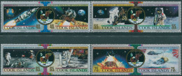 Cook Islands 1989 SG1213-1220 Moon Landing Set MNH - Cookeilanden