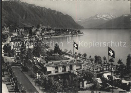 12337836 Montreux VD Pavillon Des Sports Et Les Dents Du Midi Montreux VD - Other & Unclassified