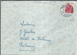 SUISSE Ca. 1944: LSC De Genève Pour Fribourg - Lettres & Documents