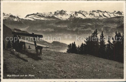 12336146 Rigi Kaenzeli Blick Auf Die Alpen Rigi Kaenzeli - Altri & Non Classificati