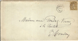 SUISSE Ca. 1876: LSC De Moudon Pour Moudon - Covers & Documents