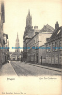 R081386 Bruges. Rue Ste Catherine. Nels. Serie 12. No. 100 - Monde