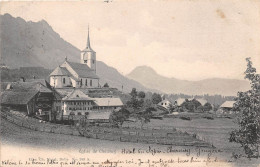 SUISSE - CHARMEY - L'église - Charmey