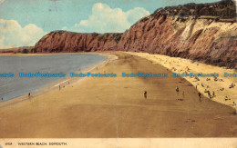 R082659 Western Beach. Sidmouth. No 45509. 1955 - World