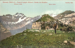 12316186 Ebenalp Aussicht Gegen Altmann Saentis Schaefler Appenzeller Alpen Eben - Altri & Non Classificati