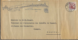 SUISSE Ca. 1945: LSC De Genève Pour Genève - Briefe U. Dokumente