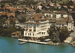 12299306 Hilterfingen Thunersee Hotel Bellevue Fliegeraufnahme Hilterfingen - Sonstige & Ohne Zuordnung