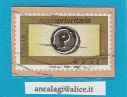 USATI ITALIA POSTA PRIORITARIA 2003 - Ref.1426A "5^ Emissione" 1 Val. Da €0,62 - - 2001-10: Afgestempeld