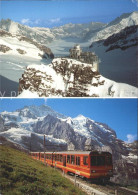 12294346 Jungfraubahn Jungfraujoch Fliegeraufnahme Sphinx Aletschgletscher Jungf - Otros & Sin Clasificación