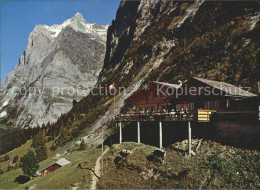 12280786 Grindelwald Bergrestaurant Auf Pfingstegg Wetterhorn Grindelwald - Otros & Sin Clasificación