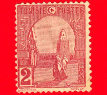 TUNISIA - Usato - 1906 - Motivi Popolari - Moschea Di Kairouan - 2 - Oblitérés