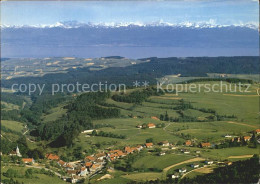 12270686 St George Aubonne Lac Leman Et Les Alpes Vue Aerienne St George Aubonne - Altri & Non Classificati