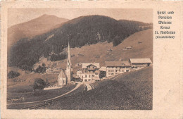 SUISSE - Hôtel Et Pension Wisses Kreuz - ST ANTONIEN (Graubünben) - Altri & Non Classificati