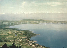 12254776 Chaumont NE Vue Sur Le Lac Et Les Alpes Chaumont NE - Andere & Zonder Classificatie